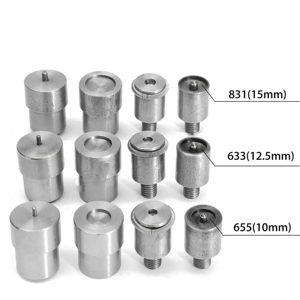 

4 упаковки, пресс-формы для машин, 10/12,5/15 мм