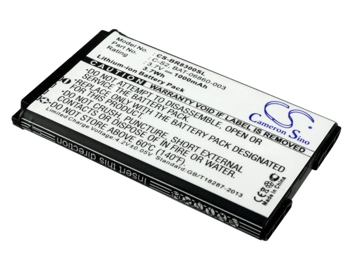 Аккумулятор CS 1000 мА/ч для Blackberry Aries Curve 3G 9300 9330 8300 8310 8320 | Электроника