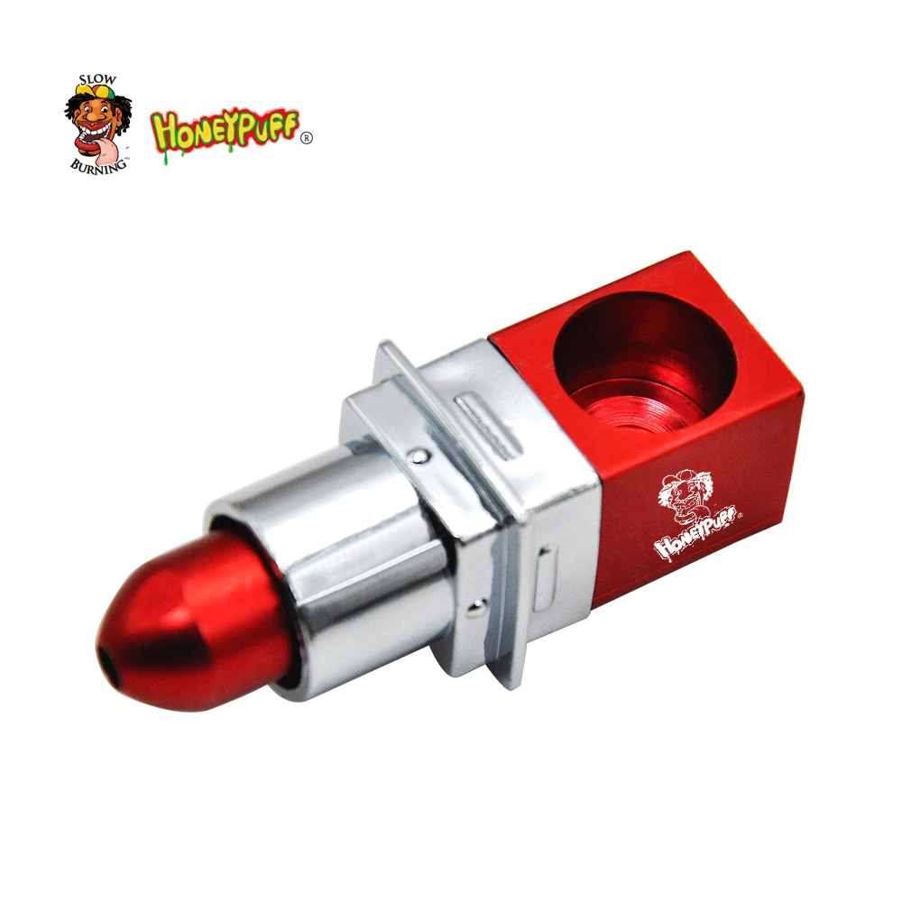 Металлические трубки Honeypuff в форме губной помады Необычные маскирующие длиной 72