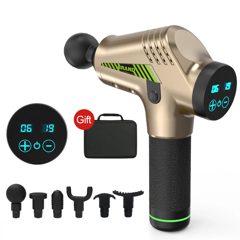 Массажный пистолет MERALL для глубоких тканей массажер снятия боли в мышцах