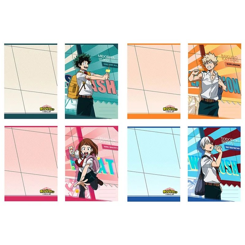 

Anime My Hero Academia Cartoon Character Midoriya Izuku Notebook School Office Stationery