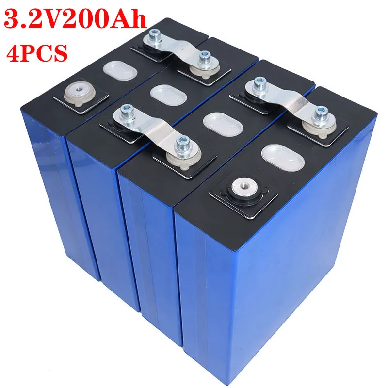 4шт./лот глубокий цикл призматический 3 2 в 3500 Ач 3C LiFePO4 аккумулятор для солнечной