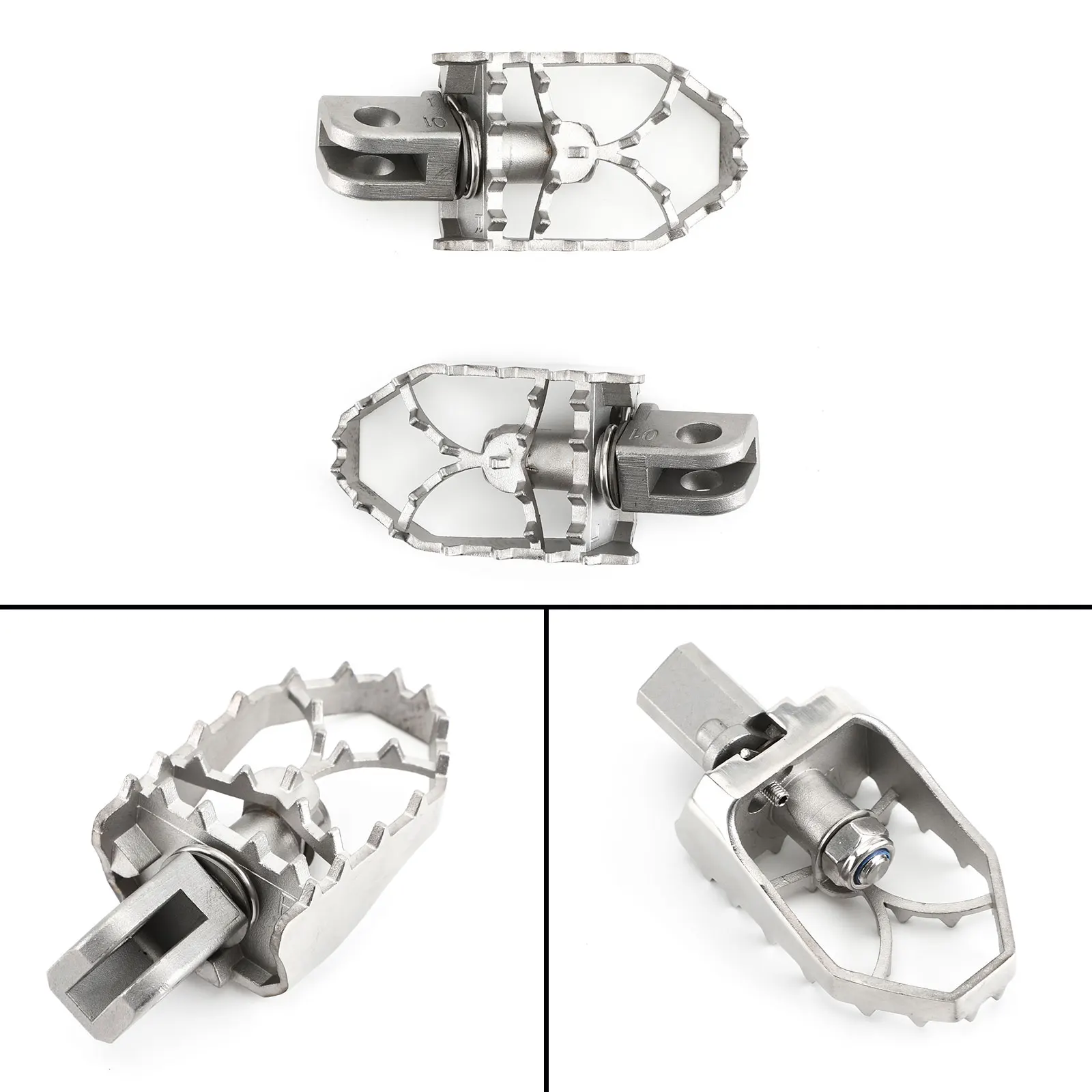 Для KAWASAKI Versys 650 07-21 1000 12-21 X300 2017 2018 2019 2020 2021 из нержавеющей стали регулируемые