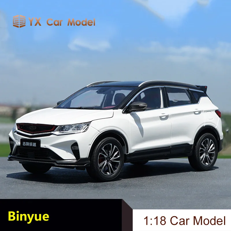 

1:18 original Geely Binyue car model Geely SUV simulation alloy car model