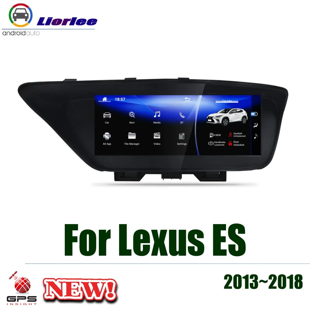 

Автомагнитола Android, мультимедийный плеер для Lexus ES 2013, 2014, 2015, 2016, 2017, 2018, система GPS-навигации, подходит для высокой версии