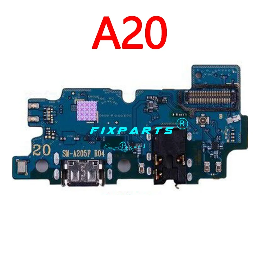 Хорошее качество USB зарядная док станция разъем плата гибкий кабель для Samsung A10 A20