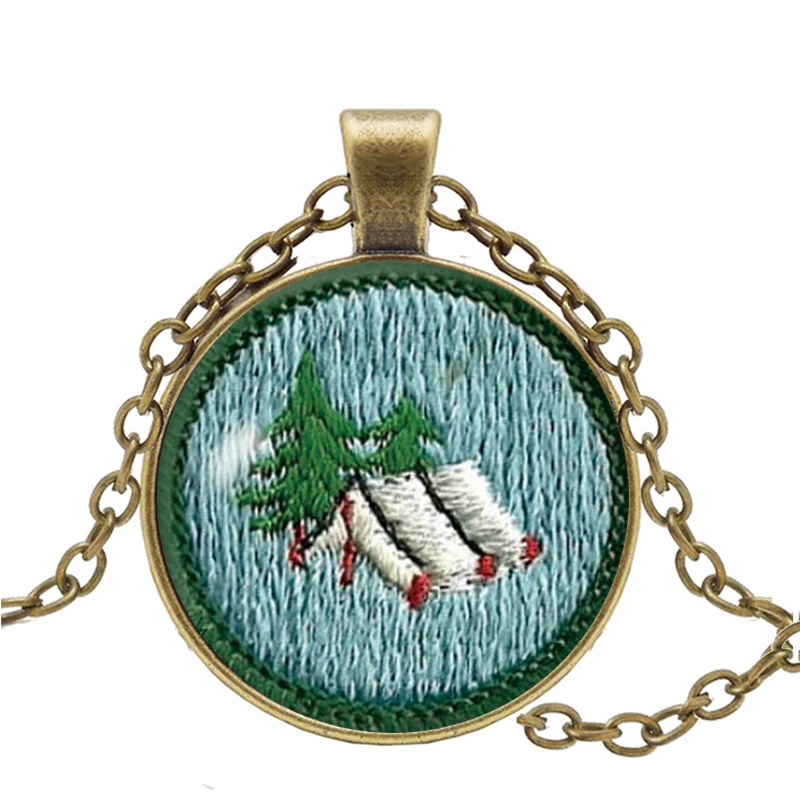 Новый стиль девушка скауты Браслет GS Leader широкие браслеты винтажные языки кадетт