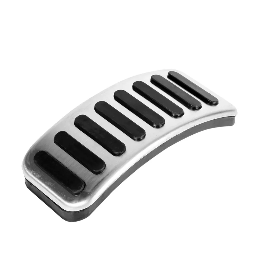 Авто Стайлинг ручной педали из нержавеющей стали MT Набор для VW Skoda Fabia серебряный