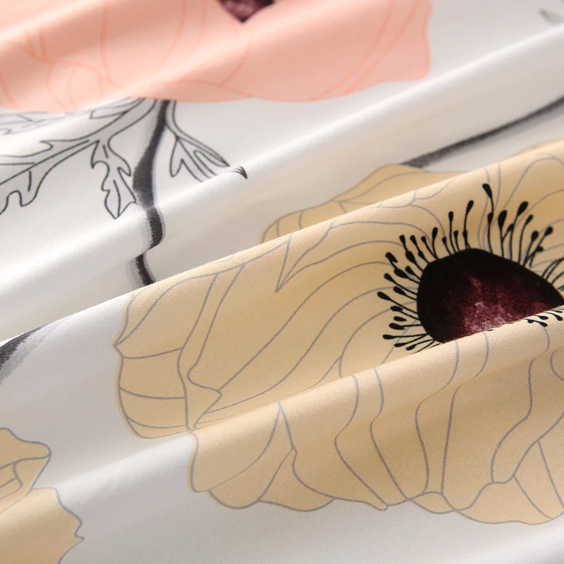 Постельное белье одеяло из жаккарда кровати King size 200*230 постельное хлопка 3/4 шт.