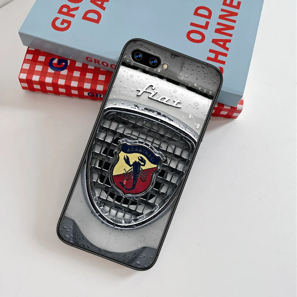 

Karl Abarth Sport Car Logo Phone Case For Huawei Honor 6A 7A 7C 8 8A 8X 9 9X 10 10i 20 Lite Pro Play black Etui Luxury Funda