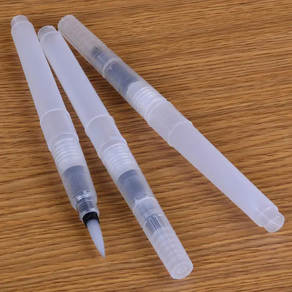 1/3Pcs Refillable Ink Color Pen Water Brush Painting Calligraphy Illustration Office Stationery JHP-Best |