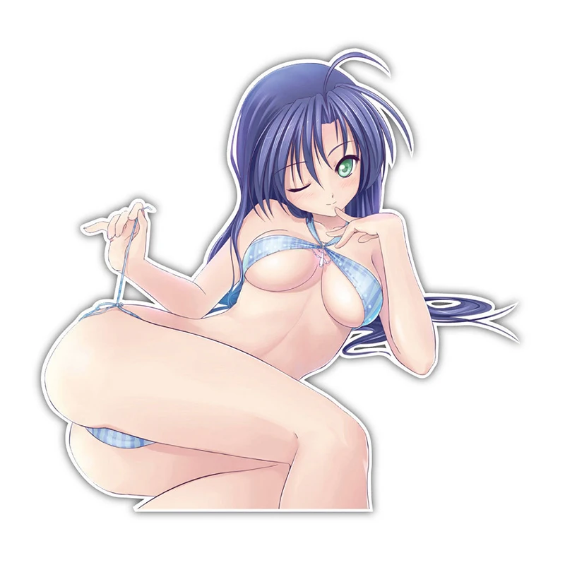 3D автомобильный Стайлинг японский горячих сексуальных девушек и девочек с