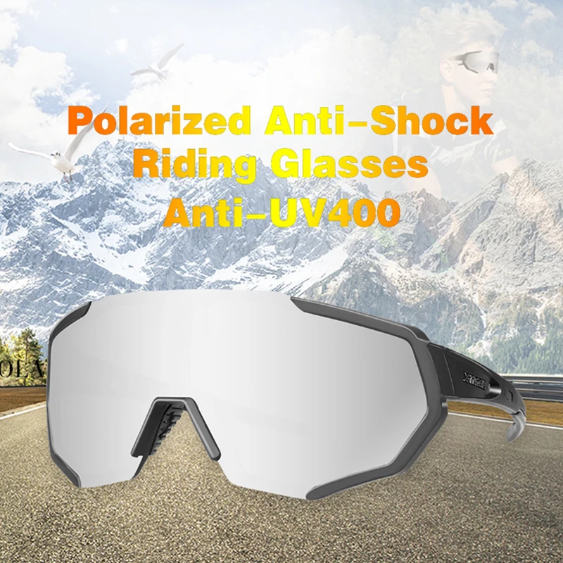 

2020 Cycling Sunglasses Polarized 5 Lens Cycling Glasses Road Bike Cycling Eyewear MTB Mountain Bicycle Cycling Goggles