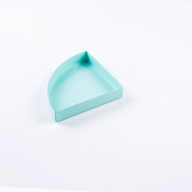 Экологичная тарелка для закусок из нержавеющей стали треугольная торта фруктов