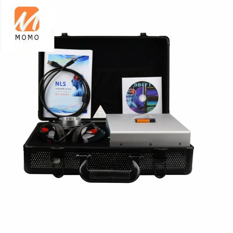 

9D обычная версия анализатор здоровья тела нелинейный навигатор анализ Системы с Алюминиевый футляр для переноски