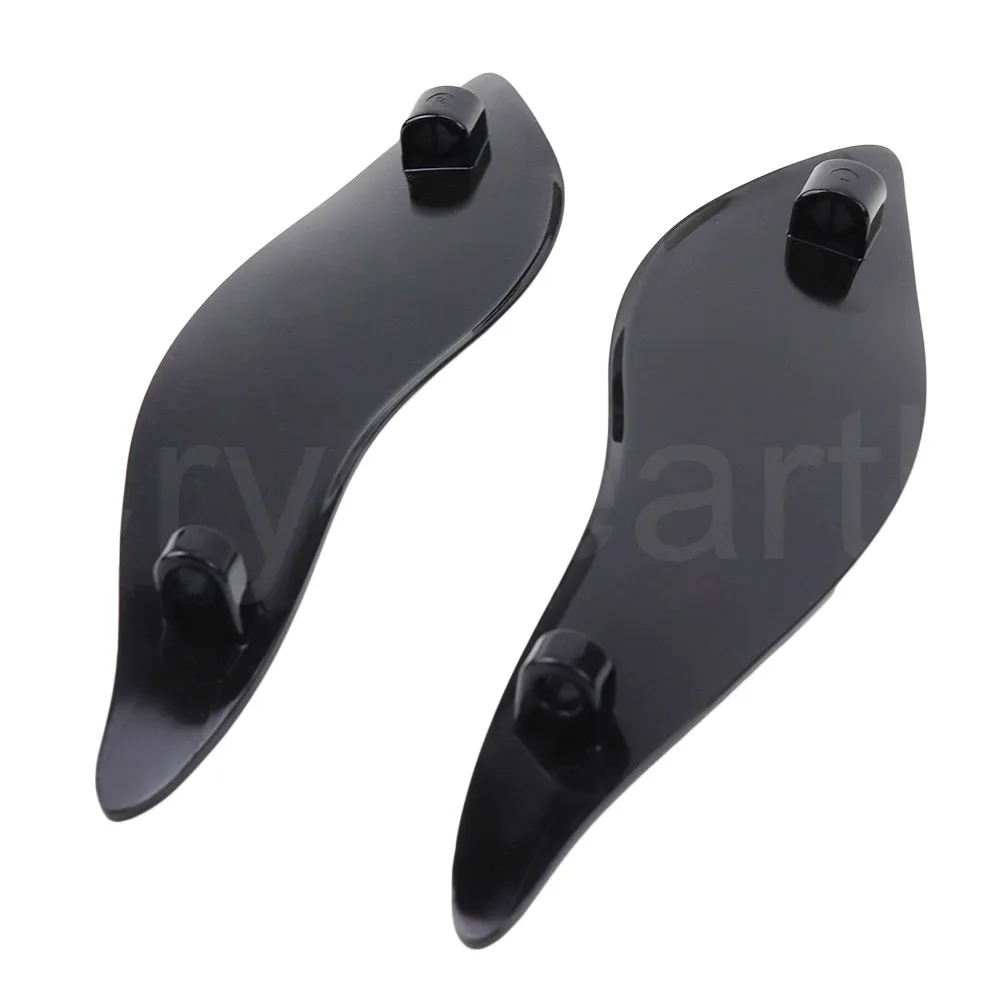 

Motorcycle ABS Adjustable Batwing Fairing Side Wing Air Deflector For Harley Touring Electra Street Glide FLHT FLHX 2014-2017