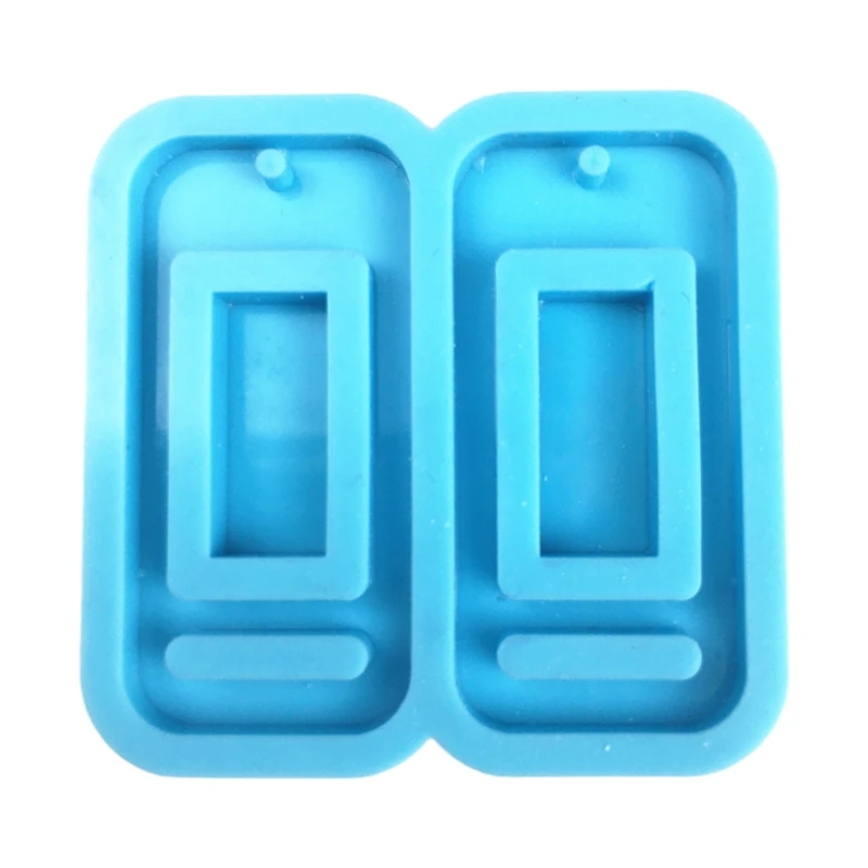 

Earrings Epoxy Resin Mold Eardrop Dangler Pendant Silicone Mould DIY Crafts Jewelry Casting Tool