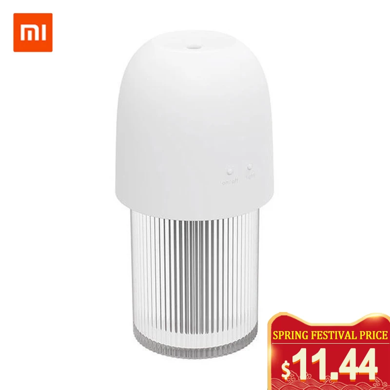 Solove 230 мл Мини Портативный увлажнитель воздуха светодиодный Ночной светильник USB