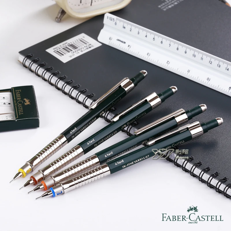 

LifeMaster Germany Faber Castell Mechanical Pencils Hard/Soft Mode 0.35/0.5/0.7/1.0 mm TK Fine Vario L Graphic Design Stationery