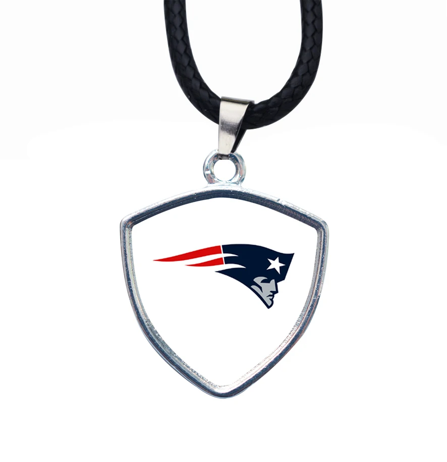 Новое ожерелье подвеска из цинкового сплава с кристаллами патриотов сделай сам