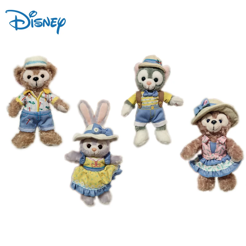 

2021 New Disney Genuine Shirley Duffy Plush Keychain Girls Bag Charms Car Pendant Kawaii Plush Dolls Keyring Gifts for Kids Toys