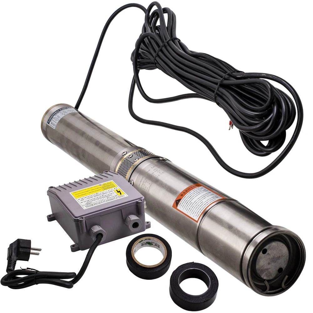 0 55 кВт 4 &quotглубокий колодец погружной скважинный насос 000л/ч 550 Вт сверхмощный и