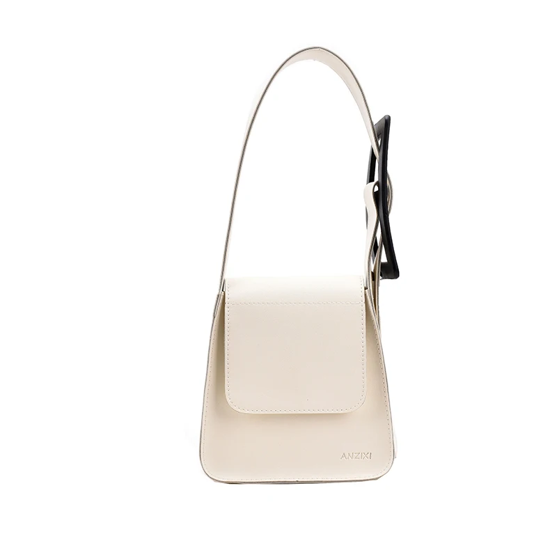 

Personality PU Leather Handbags For Women Ladies Fashion Simple Shoulder Armpit Bags Luxury Brand Purses Luxury Messenger Bag