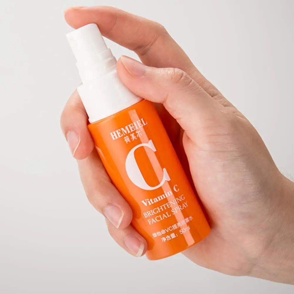 HEMEIEL 100% Pure Vitamin C Toner Brightening Spray Moisturizing Face Serum Shrink Pores Oil Control Whitening Skincare new