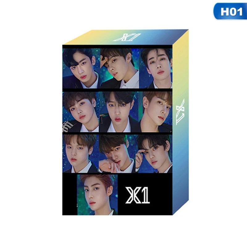 24 шт./компл. Kpop X Один ЛОМО карта с фотографией песня Хен Jun HD Фотокарта коллективных карты