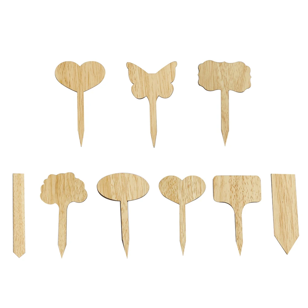 

Wooden Signs Flower Gardening Cards Succulents Labels Garden Accessories Board Name Flowerpot Label Waterproof Insert Card