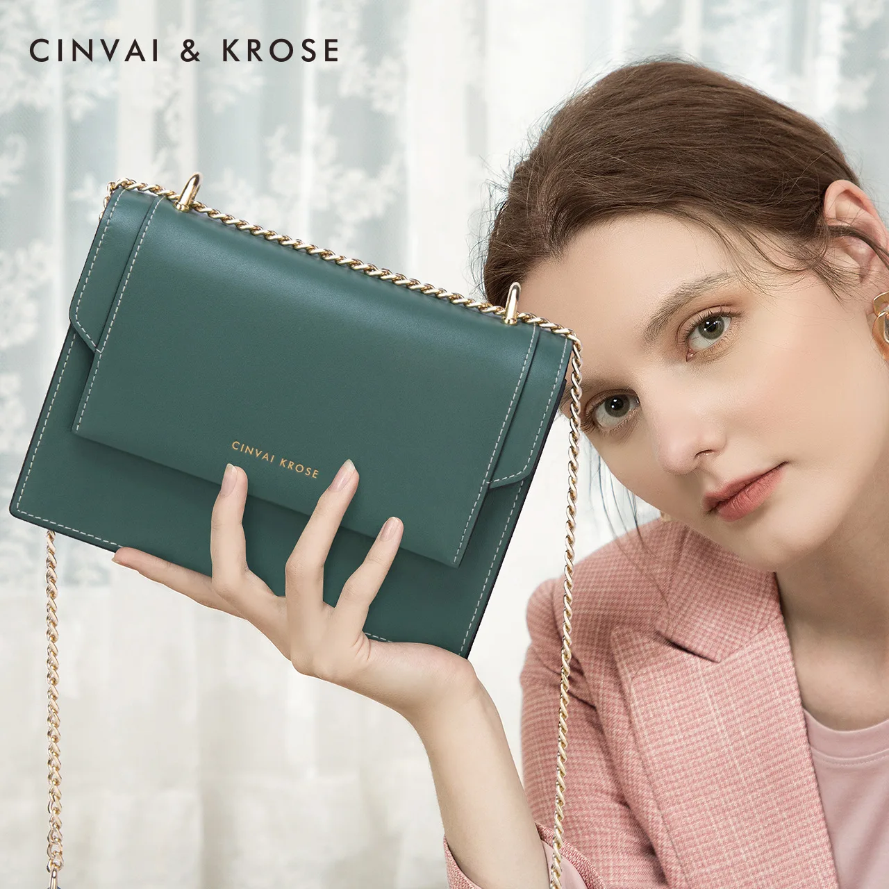 

Новинка 2021, модная кожаная сумка через плечо для женщин, универсальная сетчатая красная сумка через плечо