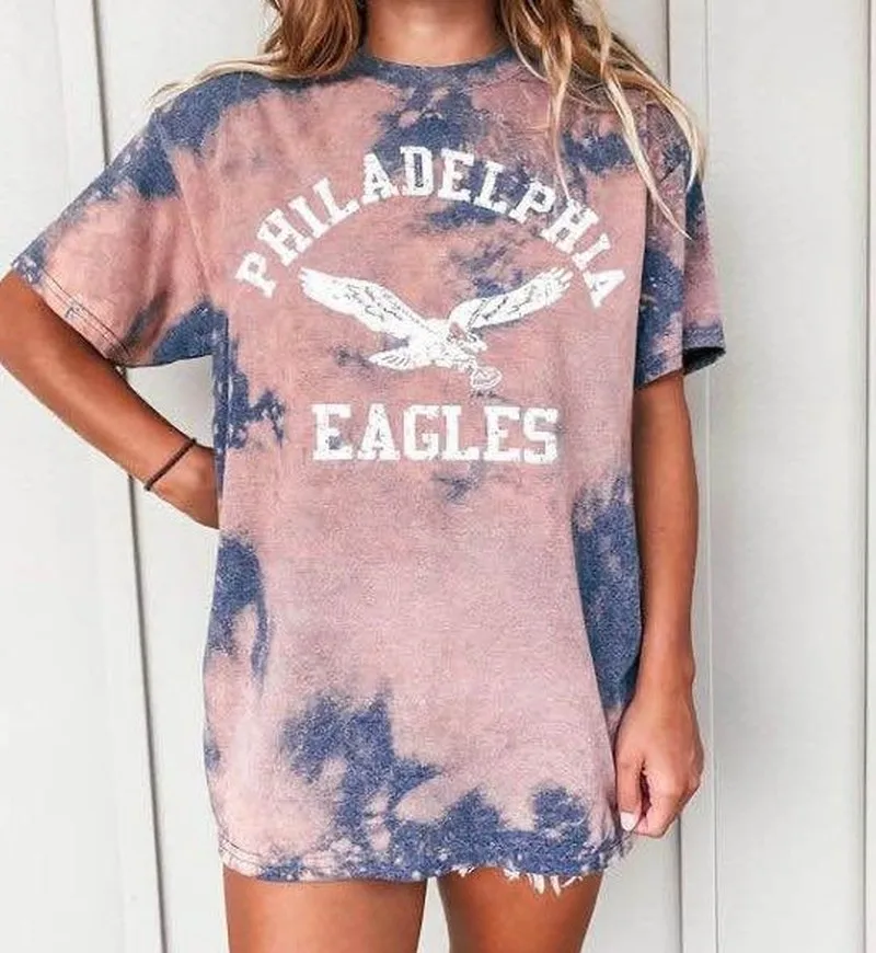 

Vintage Eagle Letter Print Pink Oversized T Shirt Women Short Sleeve Casual Streetwear Graphic Tee Tops 2021 Summer Plus Size