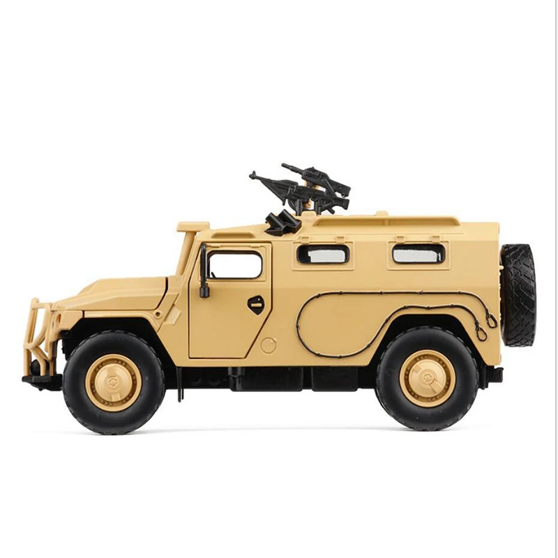 JK 1:32 Россия Тигр бронированный автомобиль Взрывозащищенная военная модель Свет