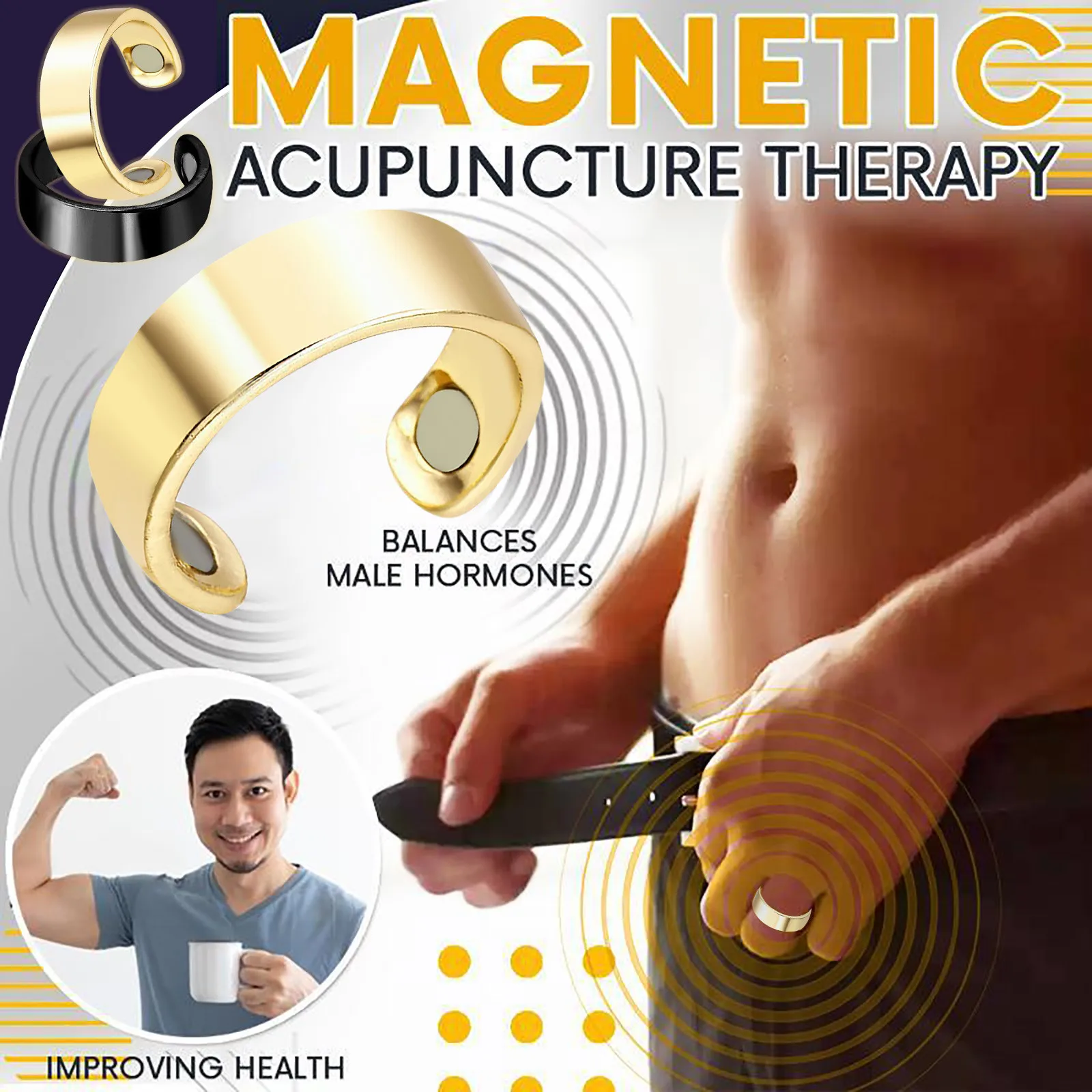 Магнитное кольцо 2021 новое изменяемое для мужчин женщин подарок защита от кольца