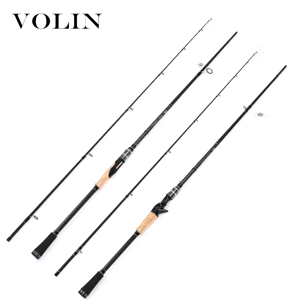 VOLIN Longcast спиннинговое удилище 1 98 м 2 4 Япония FUJI направляющее кольцо литое