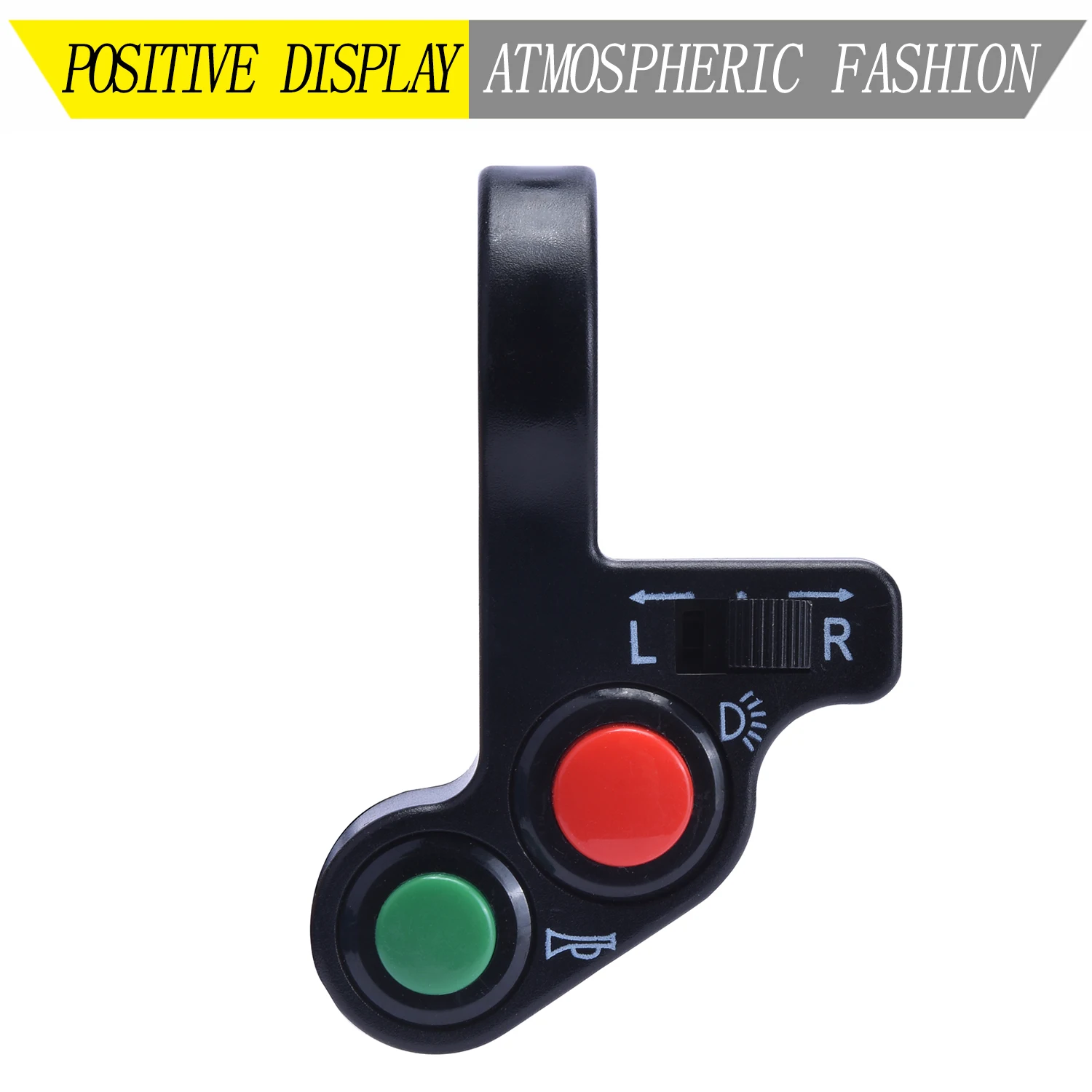 

LDDCZENGHUITE scooter accessories Motorcycle Horn Turn Signal Light Switch For 7/8'' Handlebar Dirt Bike Scooter ATV ON/OFF New