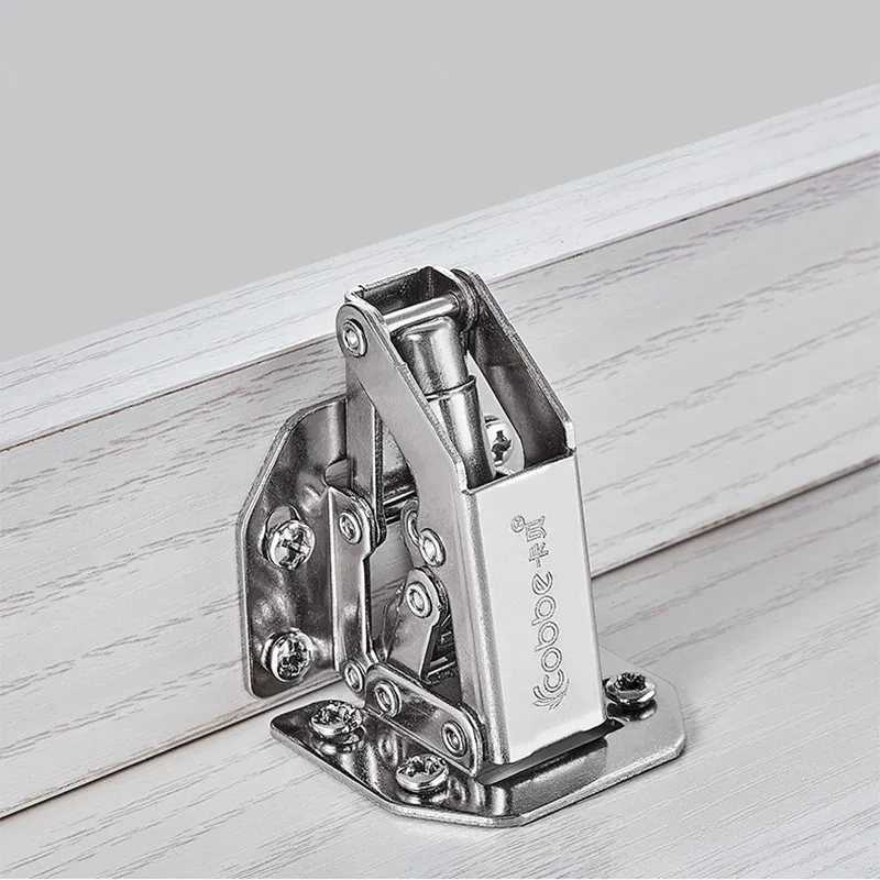 4 дюйма 90 градусов свободно открывающиеся петли для шкафа двери деревянные без