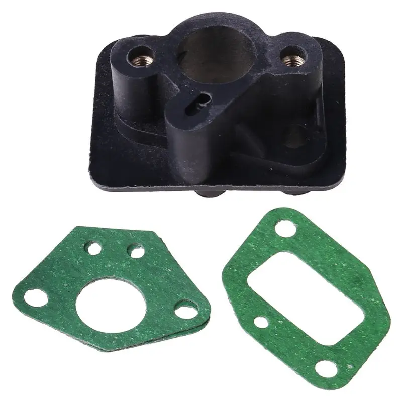 

Intake manifold + 2pcs 40-5 43CC 52CC brush cutter intake manifold carburetor base connector,admitting pipe,carb adaptor