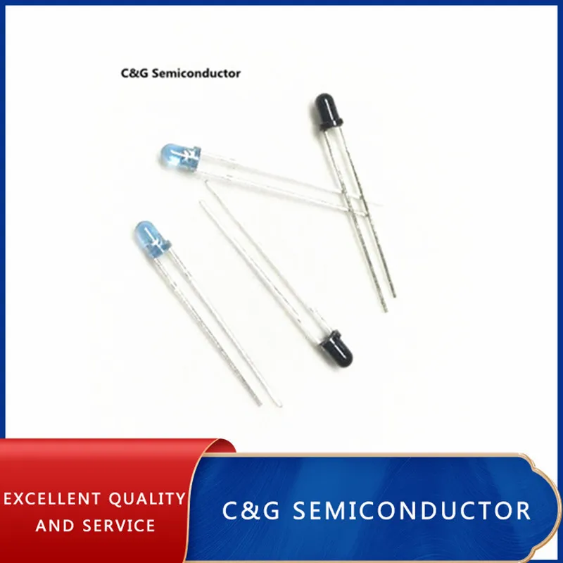 50 шт. PT204-6B PT204 IR204 инфракрасный фототранзистор и инфракрасная лампа