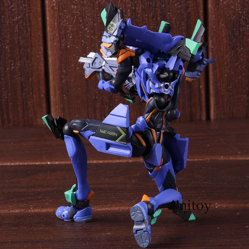 Yamaguchi Evangelion Evolution EVA Аниме фигурки EVA 01 окончательная модель Фигурка Евангелион ПВХ Коллекционная модель игрушки