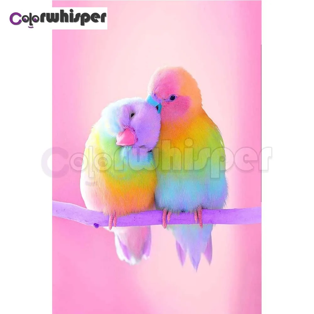 Алмазная картина полностью квадратная/круглая дрель Попугай Птицы 5D Daimond вышивка