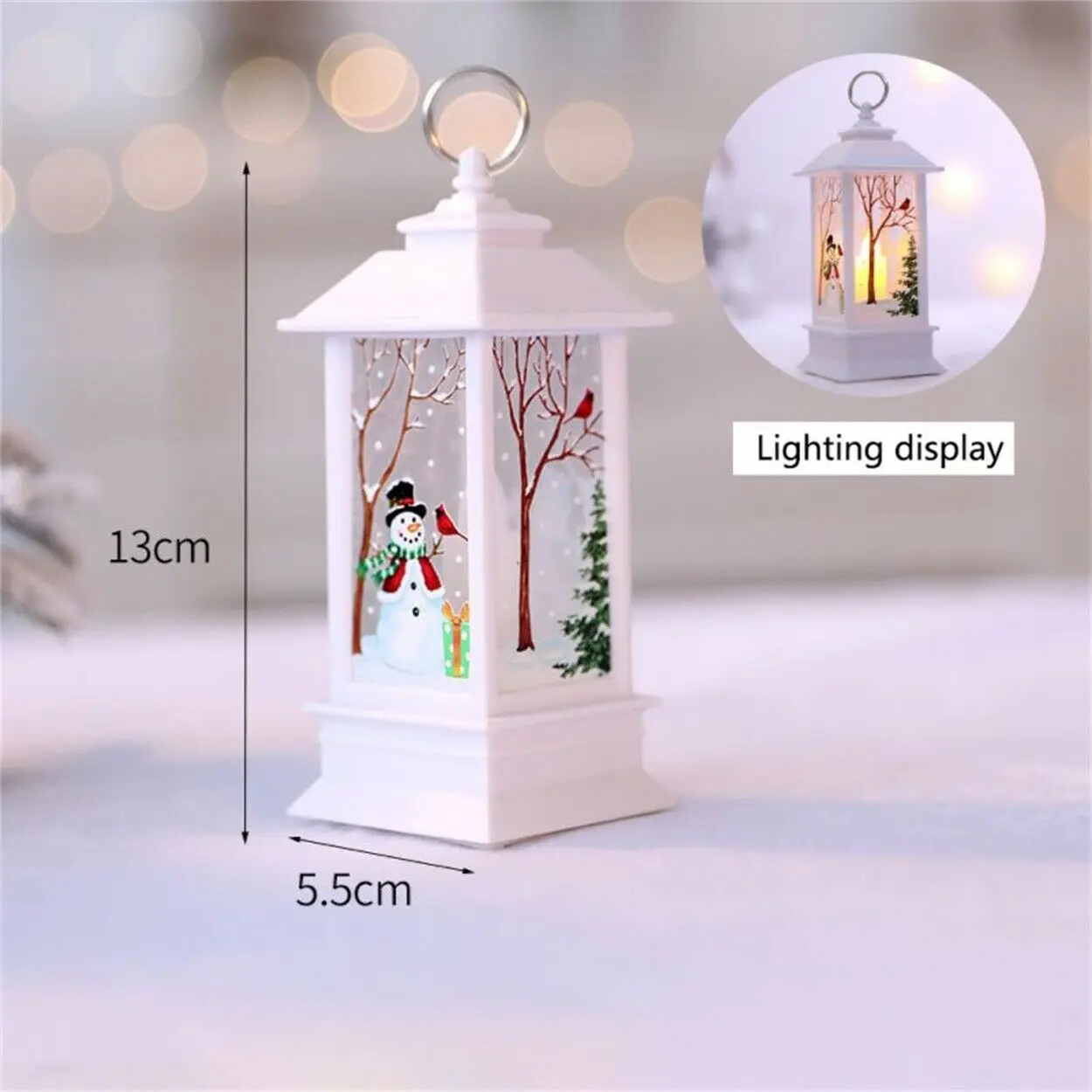 Рождественский светильник снеговик звезда Ночной светодиодный детский подарок