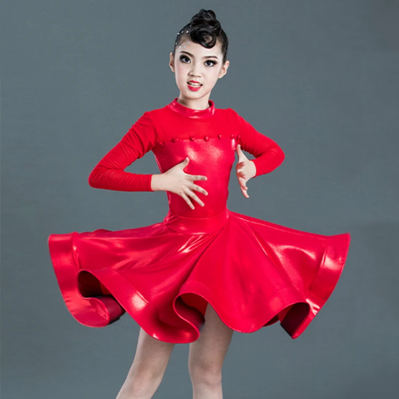 Детское платье для латиноамериканских танцев с длинным рукавом | Тематическая