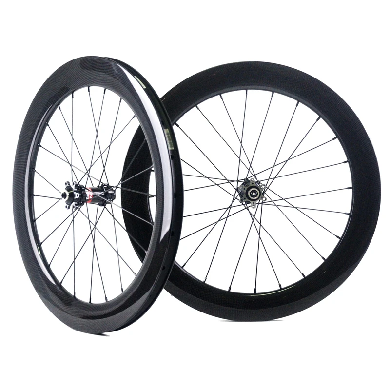 T700 20 дюймов 451 Карбон 23 мм ширина комплект колес для BMX 50 мм Глубина диск складной велосипед колеса