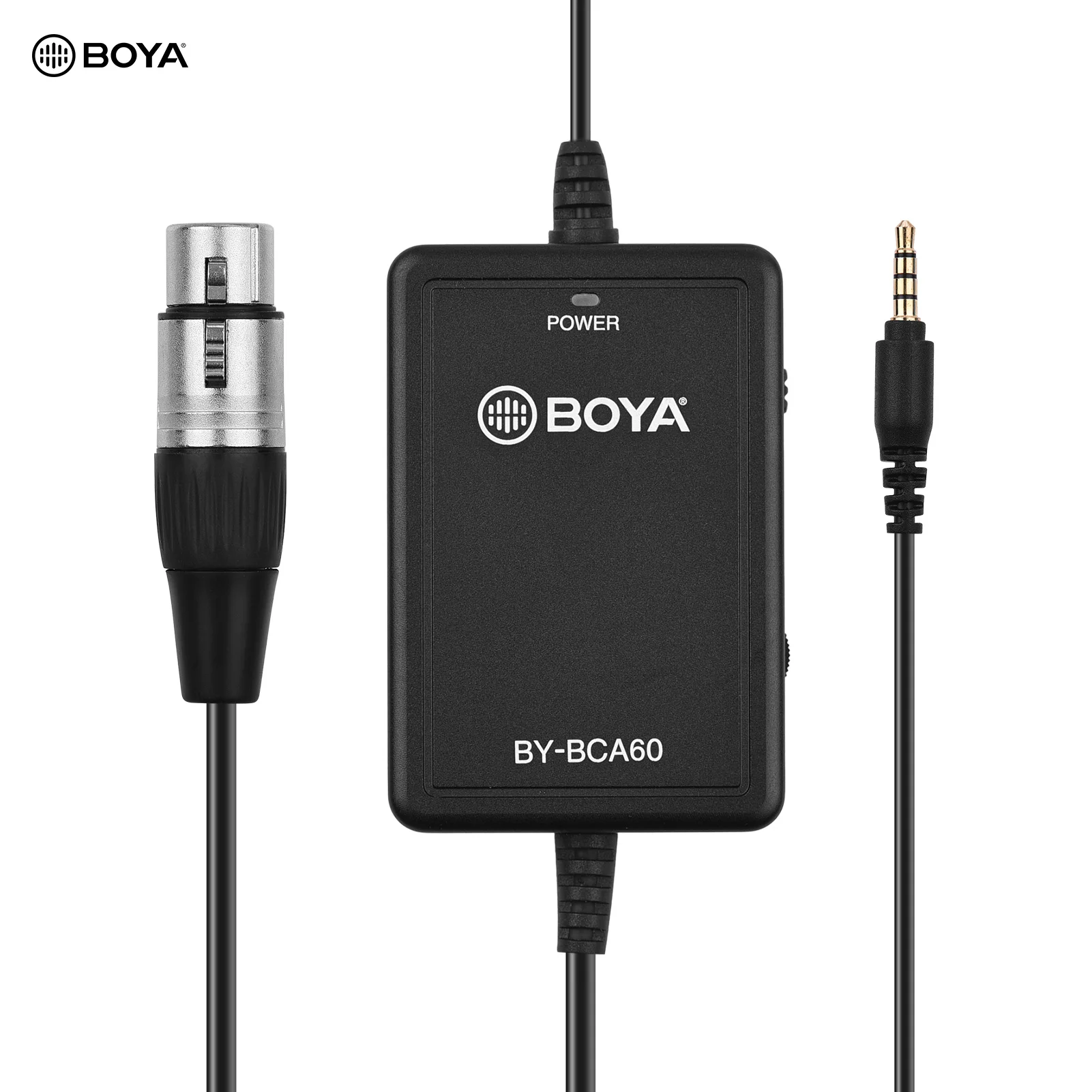 

BOYA 6M/20FT мини микрофонный кабель XLR до 3,5 мм соединитель TRRS поддерживает усиление громкости Управление 48V Мощность с 3,5 мм разъем для наушников