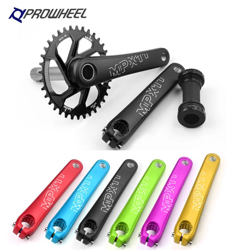 PROWHEEL MPX11 шатун для горного велосипеда GXP 170 мм/175 мм с нижним кронштейном BB Chainring