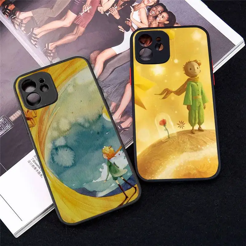 

The Little Prince Lovely Phone Case matte transparent For iphone 7 8 11 12 13 plus mini x xs xr pro max cover