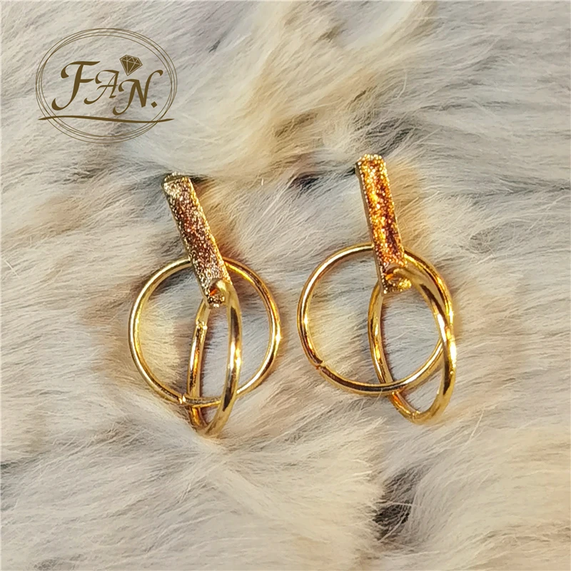 

2020-2021 Trendy Hot Sale New Charming Style for Girls & Woman Lady Round Shape Temperament Fashion Stud Earrings for Daily