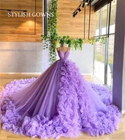purple sweetheart ball gown beaded princess quinceanera dresses ruffles birthday party dress sweet 16 vestidos de 15 a%c3%b1os