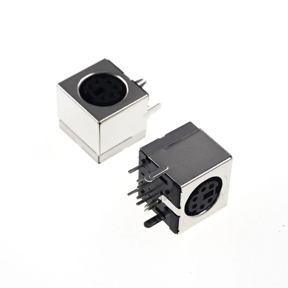 10 шт. S видео 6 контактный разъем для мини разъема|socket connector|socket pinsocket pin |